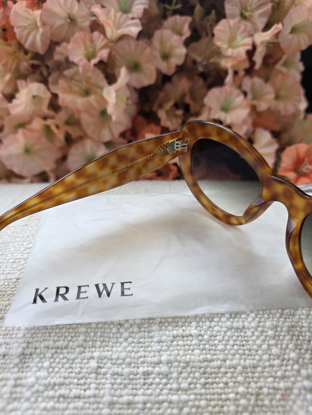 KREWE 'Margaret' Acetate Sunglasses - Picture 6 of 8